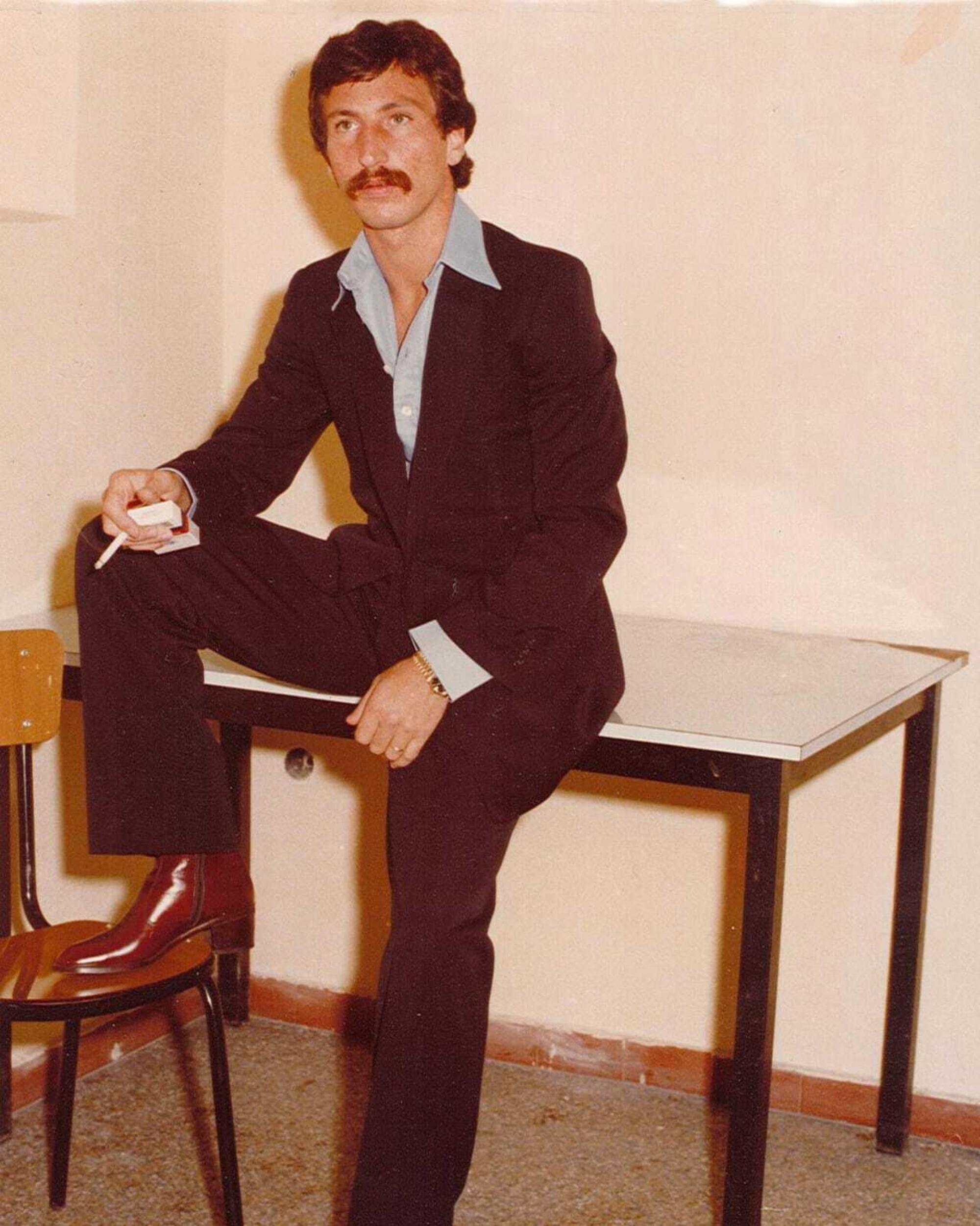 Tino Stefanini da giovane Corriere