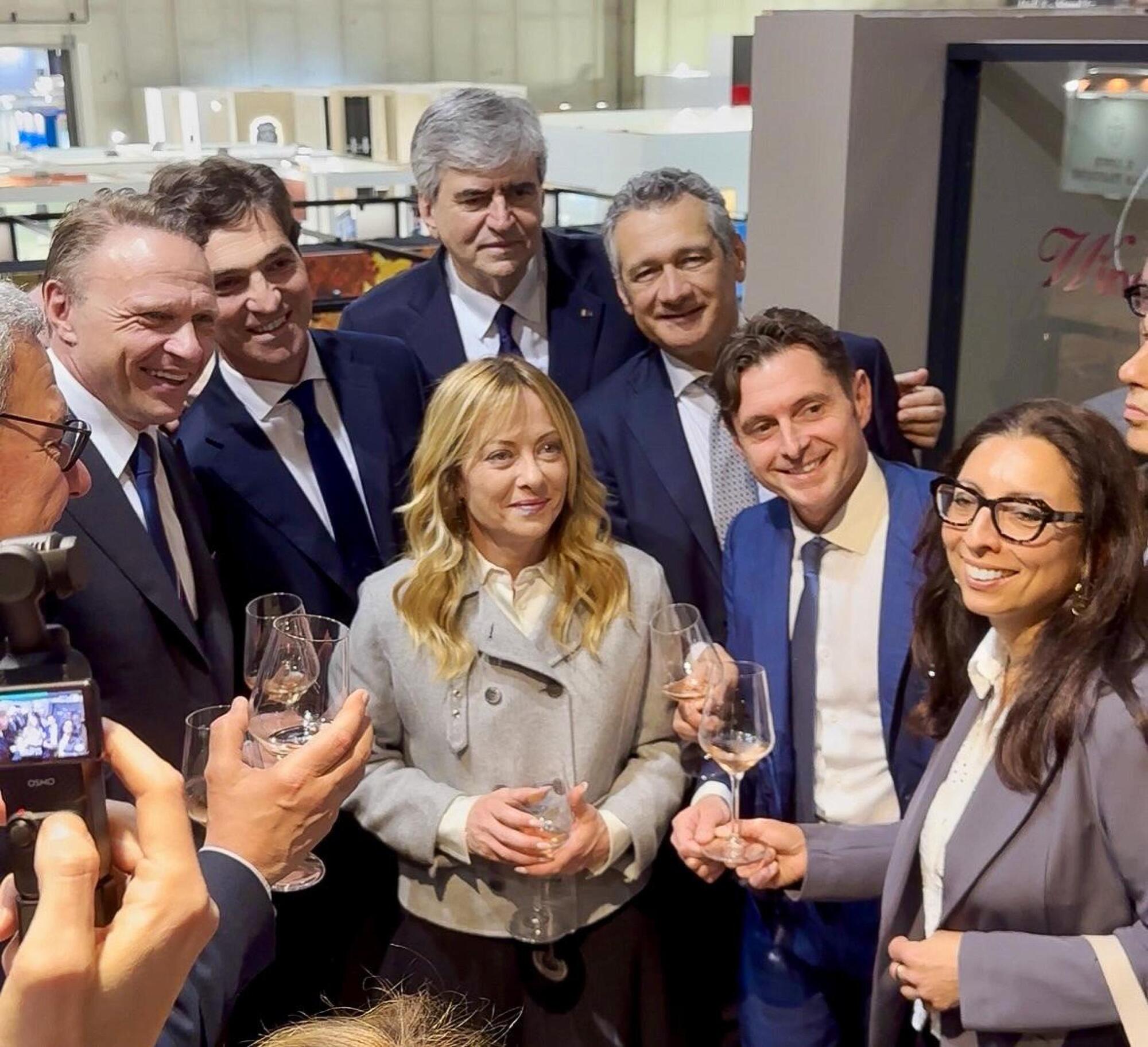 Meloni a Vinitaly Ansa