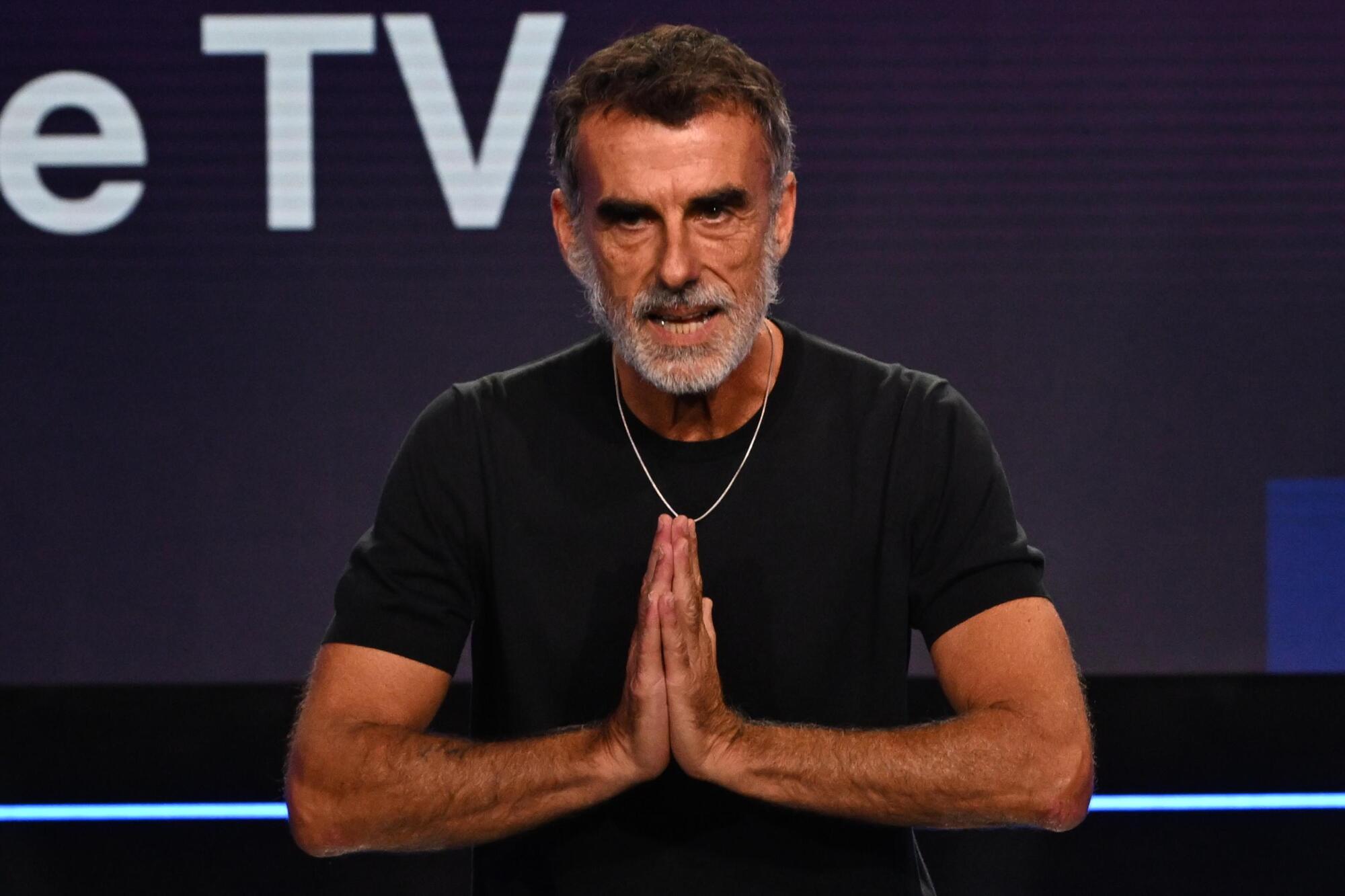 L'attore Thomas Trabacchi