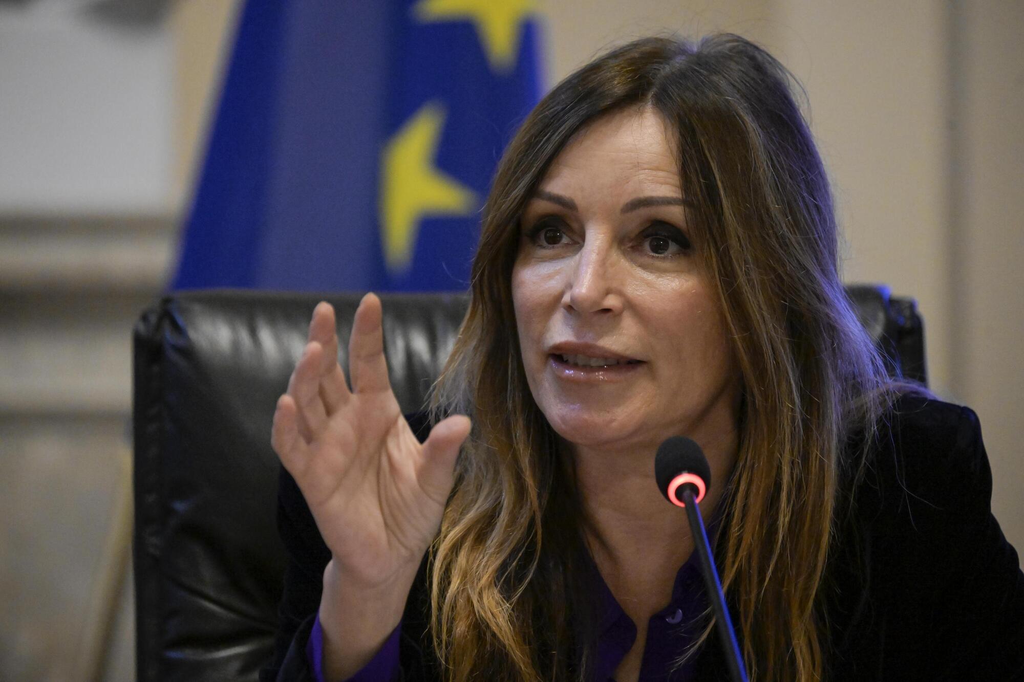 La sottosegretaria Lucia Borgonzoni