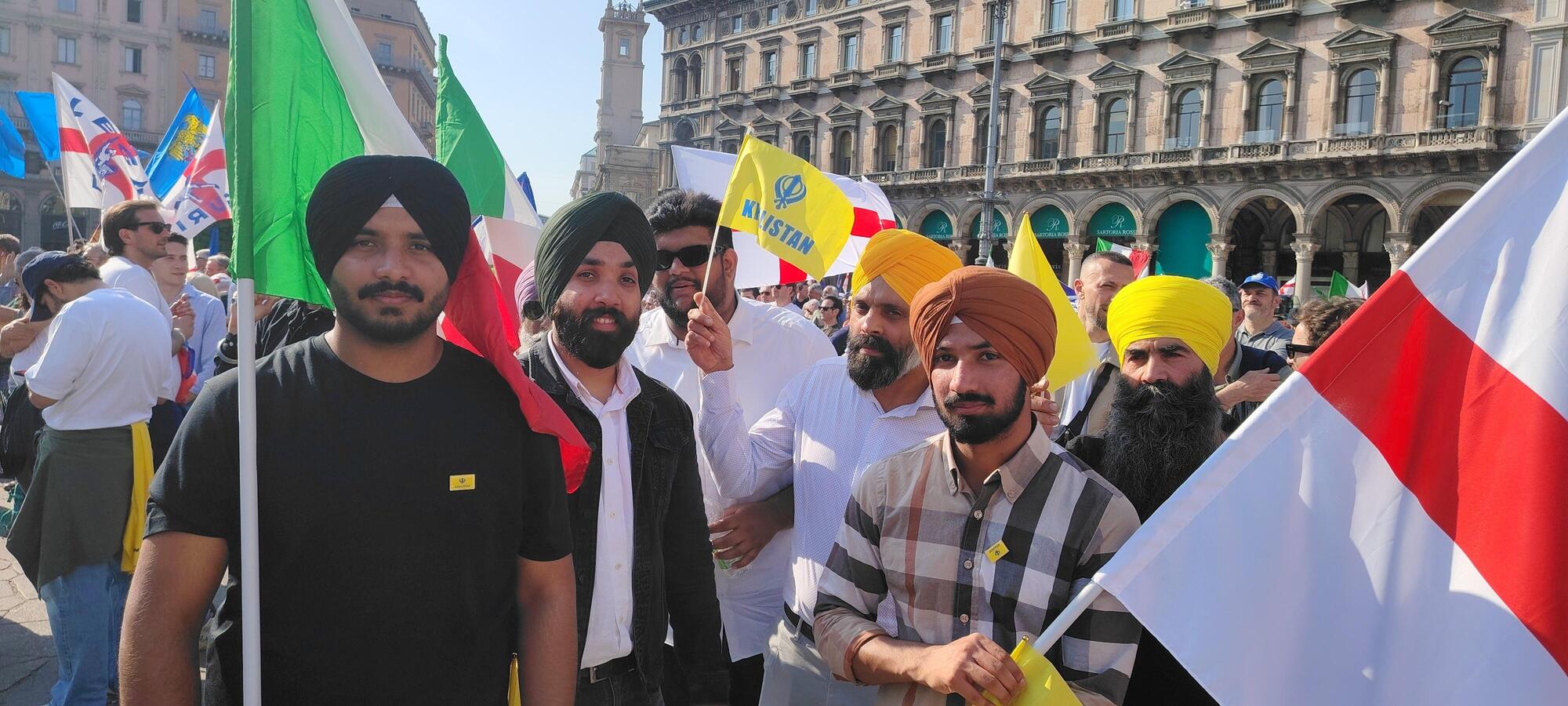 Il movimento indipendentista sikh del Punjab per lo stato sovrano del Khalistan in supporto alla Remigrazione