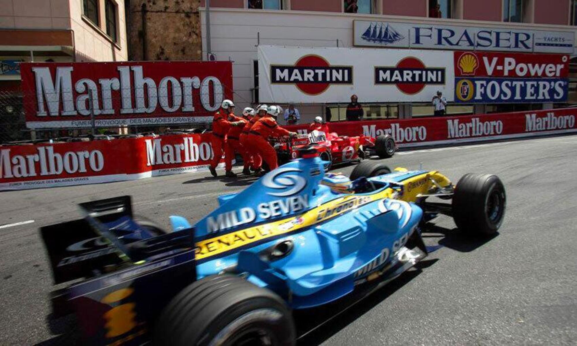 Schumacher Alonso qualifiche Monaco 2006