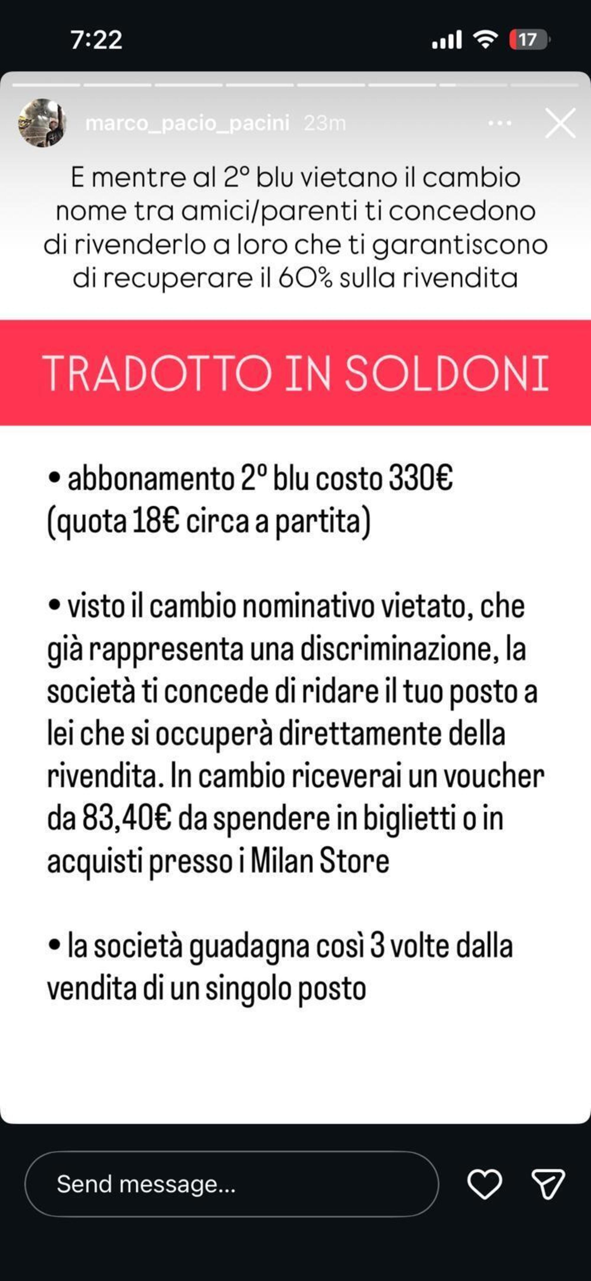 L'attacco di "Pacio" Pacini