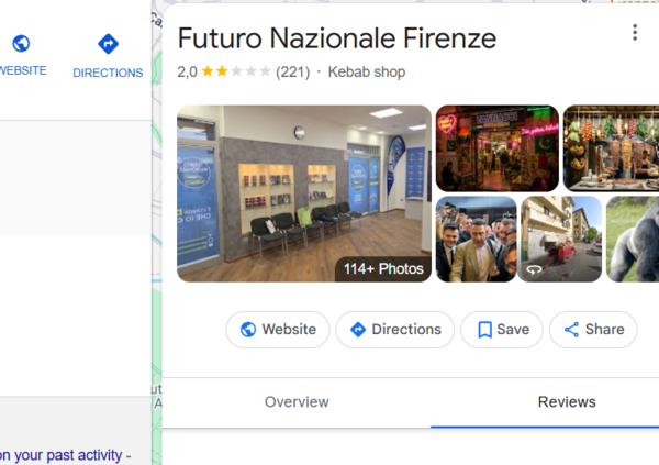 Vannacci, beccati la vera lotta di classe fiorentina: la sede di Futuro Nazionale diventa un kebabbaro nelle recensioni 