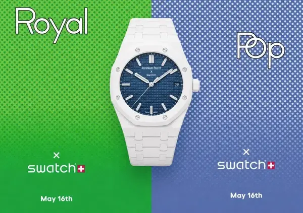 Audemars Piguet e Swatch, arriva il &ldquo;Royal Pop&rdquo;: ecco come sar&agrave; e cosa significa per l&rsquo;industria