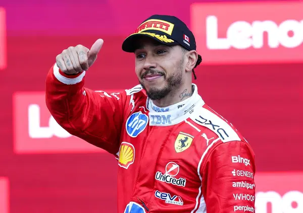Chiedete scusa a Lewis Hamilton, che a Montreal si prende il podio ed &egrave; uno spettacolo tra attacchi e difese da panico contro Verstappen: &ldquo;Sto dando tutto, voglio riportare Ferrari al vertice&rdquo;