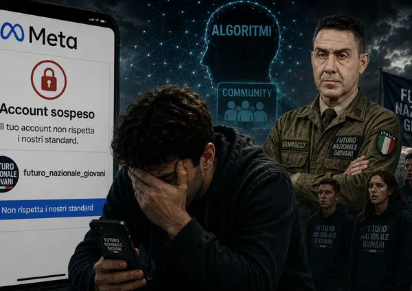 Meta sospende l&rsquo;account di Futuro Nazionale giovani: &ldquo;Non rispetta i nostri standard&rdquo;. Ma nostri di chi? 
