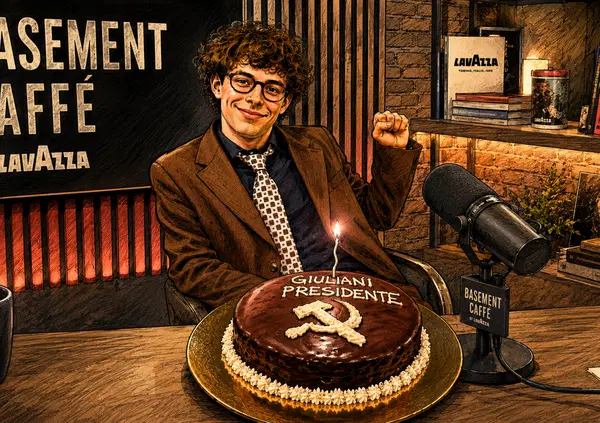 Socialismo s&igrave;, Lavazza pure. Raffaele Guliani, l&rsquo;influencer antisionista col pugno chiuso, &egrave; il conduttore del Basement Caff&egrave; del brand accusato dai pro Pal di fare affari con Israele  