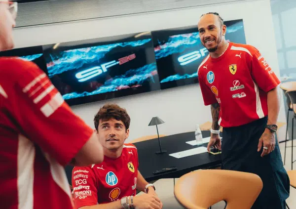 Motore e non solo, la Ferrari fa felice Hamilton: &ldquo;Fantastico vedere ci&ograve; che ho chiesto sulla macchina, sono orgoglioso&rdquo;. E Leclerc? Parla di fiducia persa (e ritrovata)