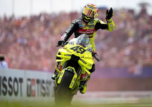 Fabio Di Giannantonio da panico ad Assen, quarto con un deja-vu alla Rossi-Marquez 2015: &ldquo; abbiamo festeggiato come fosse una vittoria&rdquo;