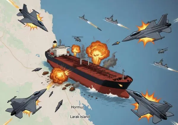 Perch&eacute; nessuno scrive su quale nave gli Stati Uniti hanno aperto il fuoco ad Hormuz? A) perch&eacute; nessuno lo sa B) perch&eacute; se &egrave; come diciamo noi &egrave; meglio restare in silenzio