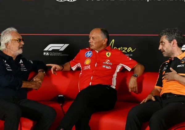 Dissing in F1 tra Flavio Briatore e Andrea Stella? A Monza succede di tutto, con Vasseur che invece risponde a Toto Wolff sul budget cap: &ldquo;Parla senza sapere, non commento&rdquo;