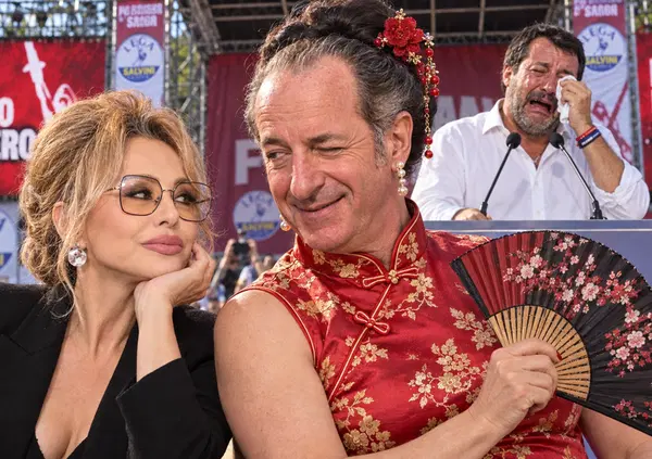 I sudori freddi di Salvini (che invoca il Congresso Federale) e quel &ldquo;cinese&rdquo; di Zaia che strizza l&rsquo;occhiolino a Marina Berlusconi: siamo stati a Pontida e abbiamo capito cosa si muove davvero dentro la Lega