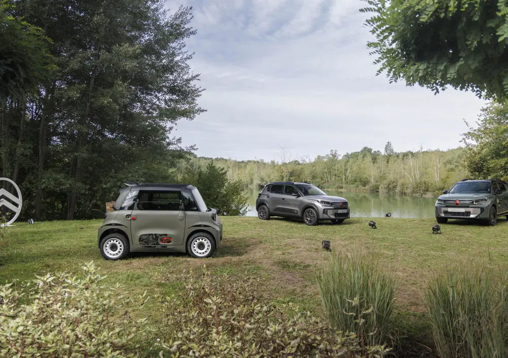 Citroën OUTDOOR: C3, C3 Aircross e Ami cambiano volto e puntano sull’avventura