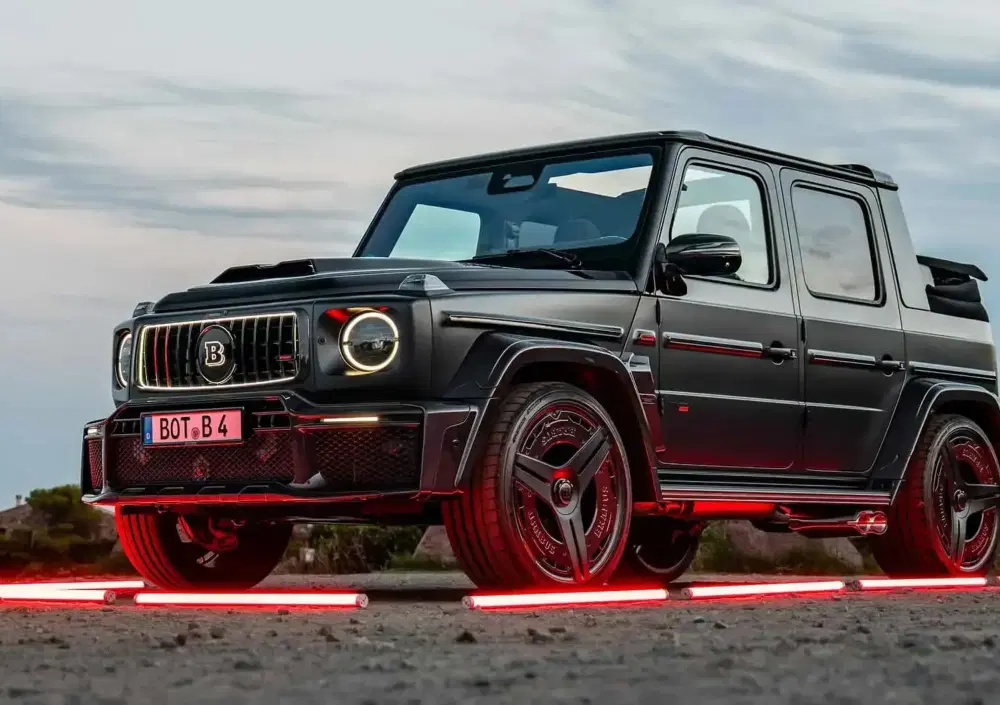 Brabus 900 Rocket Edition Cabrio, la Classe G perde il tetto e arriva a 900 CV