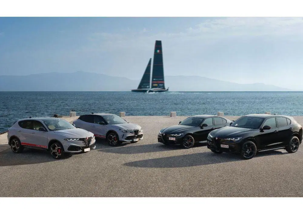 Alfa Romeo Edizione Luna Rossa: la nuova serie speciale debutta a Napoli