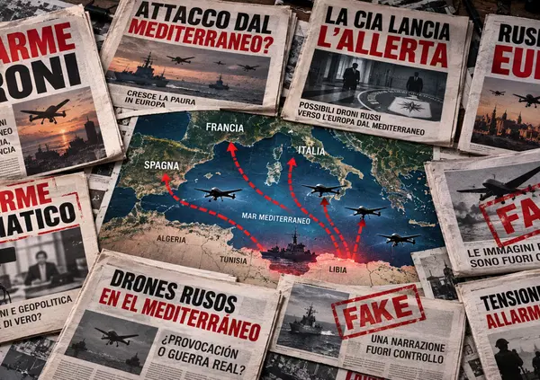 Ma come stanno messi i giornali italiani che lanciano l&rsquo;allarme droni russi in Italia spacciando una velina lituana per un dossier della Cia?