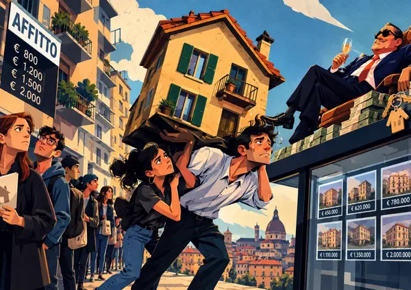 Basta cazzate sui prezzi alti delle case e degli affitti, le proposte di esproprio &agrave; la Pacini e la guerra ad Airbnb. La sinistra propone soluzioni che non funzionano. Ecco le prove, i dati e un&rsquo;alternativa vincente
