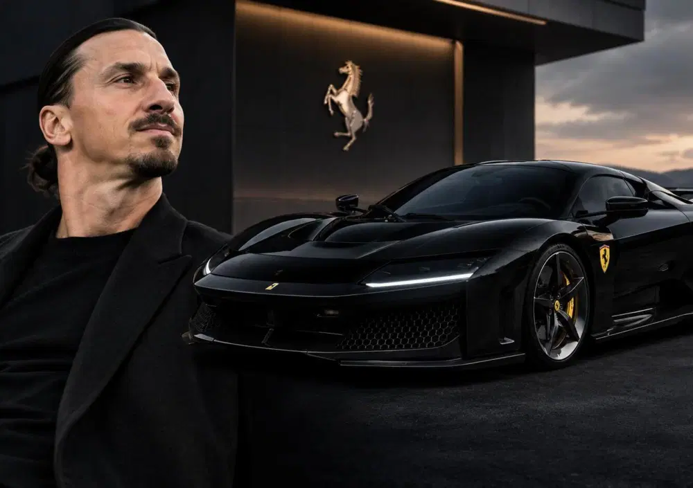 Ibrahimovic compie 45 anni e si regala una Ferrari F80 nera: la tradizione di Maranello continua