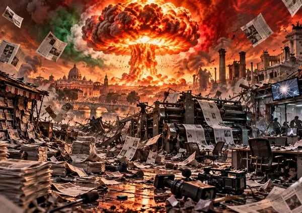 Siamo di fronte all&rsquo;Apocalisse della stampa italiana? Ecco tutto quello che c&rsquo;&egrave; da sapere sulla bomba atomica giudiziaria sganciata dalla procura di Napoli sul presunto sistema Pegaso