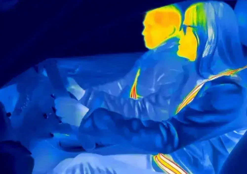 Cintura allacciata, ma indossata male? Ora l'auto può scoprirti grazie agli infrarossi