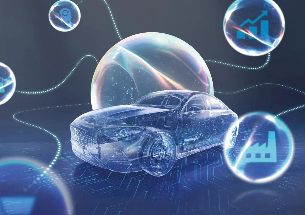 Mercedes accorcia di 17 mesi lo sviluppo delle nuove auto: il segreto è un “cervello” digitale con l’intelligenza artificiale